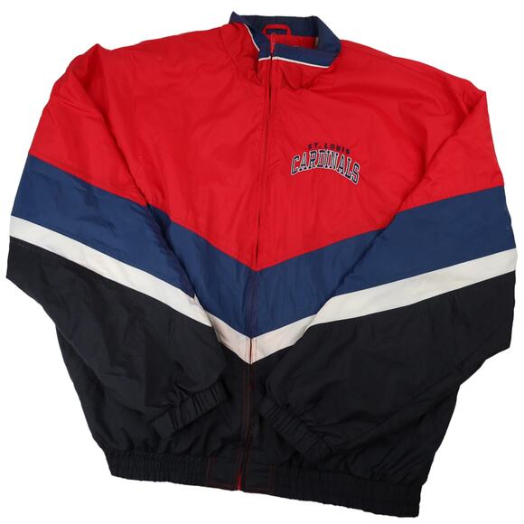 Vintage Starter Saint Louis Cardinals All Sewn Windbreaker Jacket - Picture 1 of 9